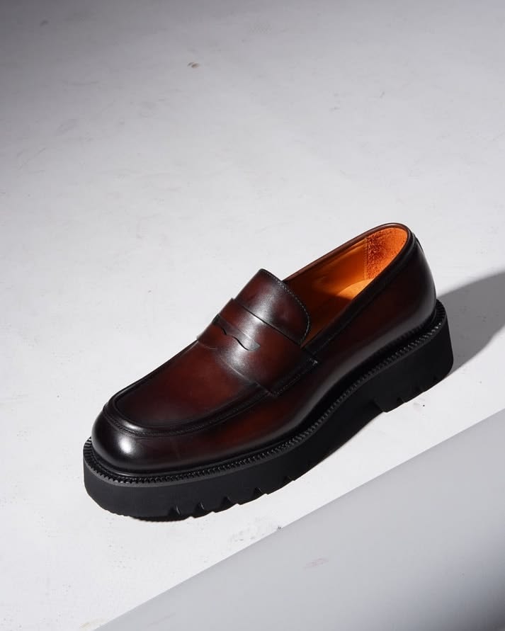 The Leather shoes