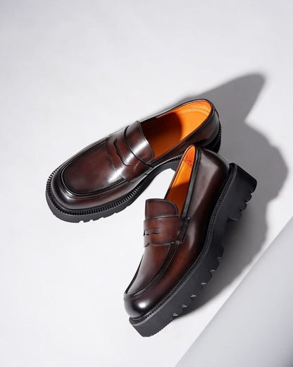 The Leather shoes