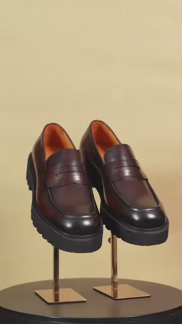The Leather shoes